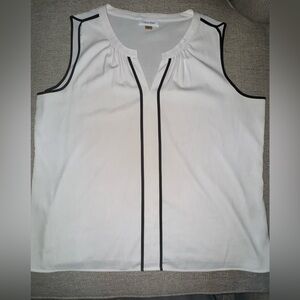 Sleeveless Blouse by Calvin Klein
